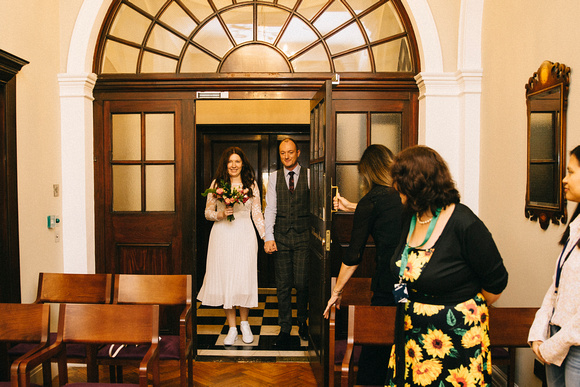 Chelsea Old Town Hall micro wedding