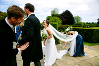 Jemma & Mark_wedding and falconry at Eastwell Manor_Kent