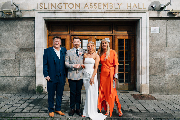 Wedding at Islington Town Hall