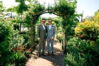 Two Grooms’ Spring Wedding at Morden Park House